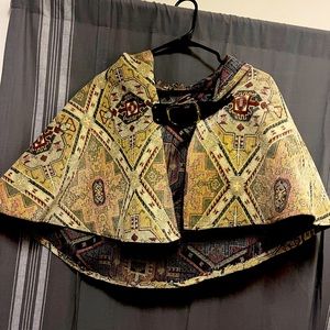 Cottagecore Tapestry Cloak